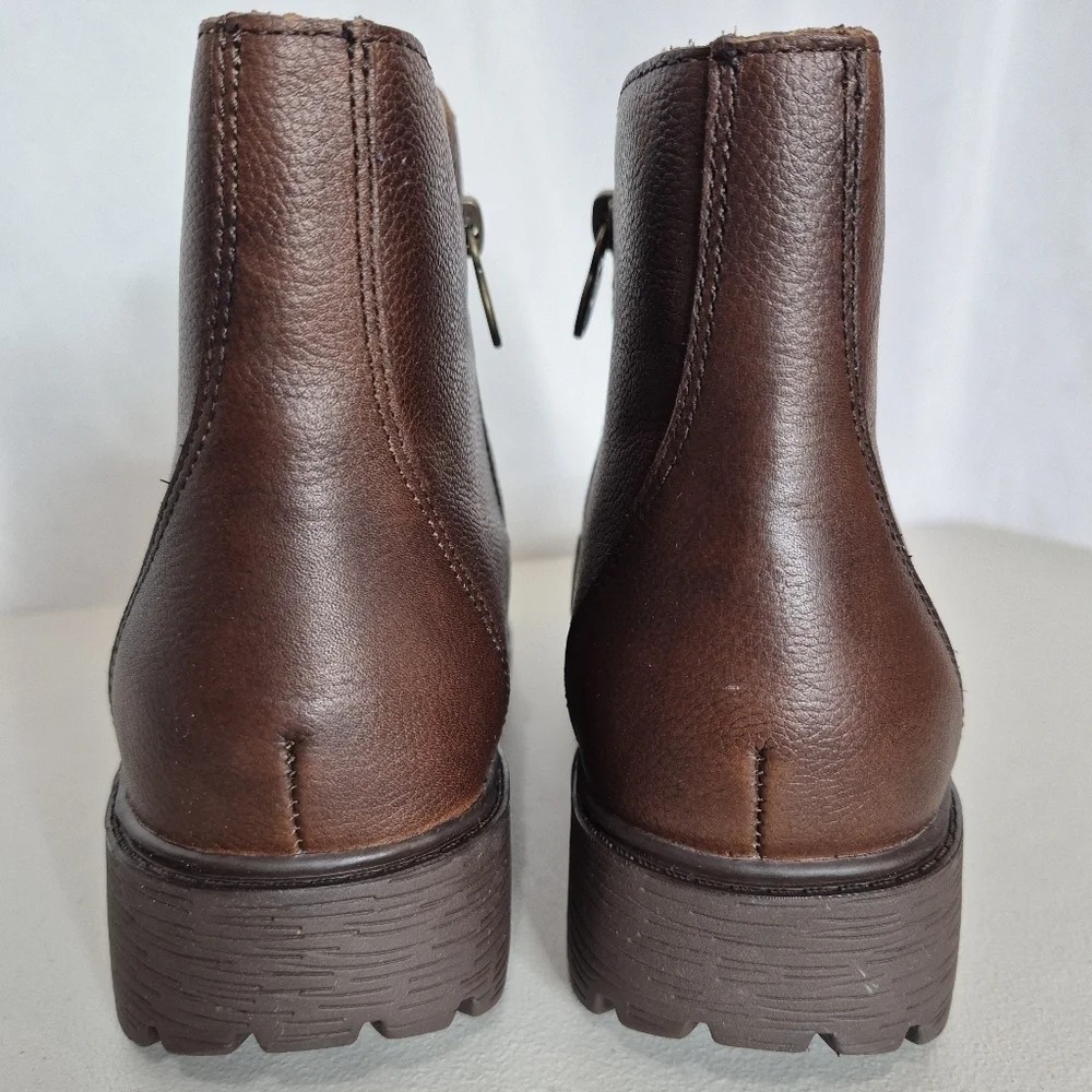 Alegria Rorie Leather Ankle Bootie - Size 9